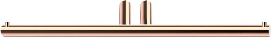 Toiletpapierhanger Mikado roségoud dubbel