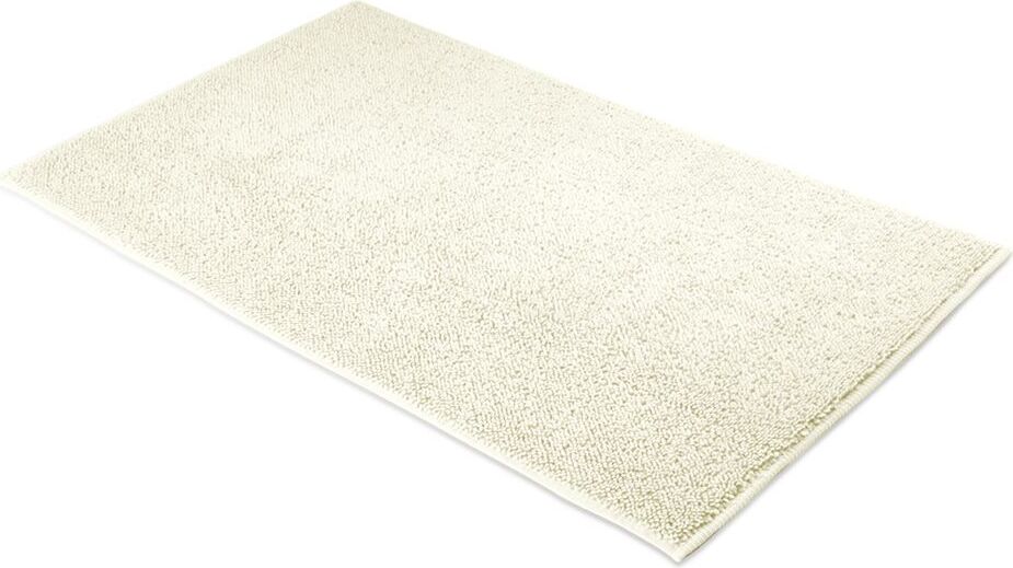 Twist Badezimmer-Teppich 70 x 120 cm cremefarbig