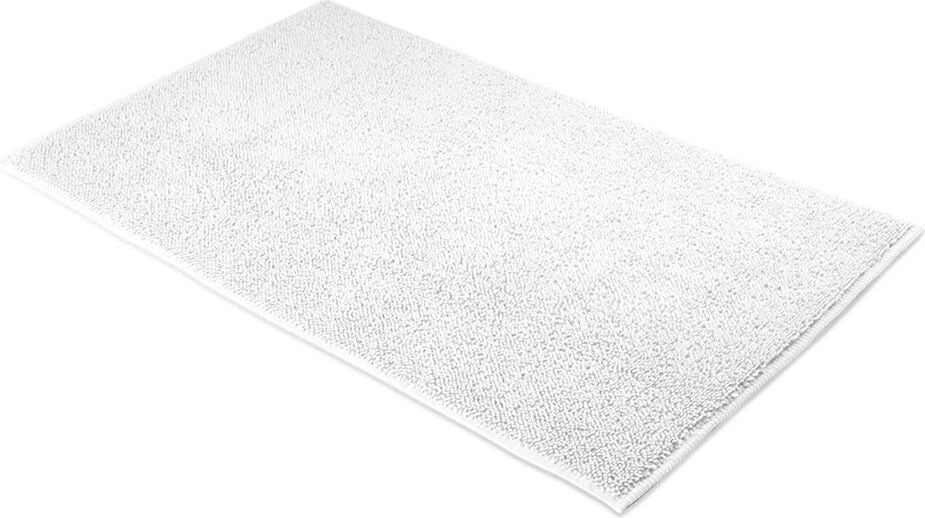Twist Badezimmer-Teppich 70 x 120 cm weiß