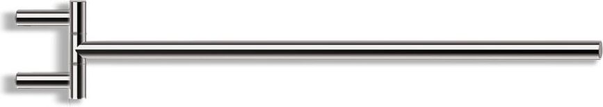 Tyč - držák na ručníky Mikado s povrchovou úpravou PVD 40 cm chrom-černá