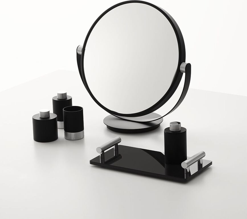 Vanity Ogledalo tamni metal mat