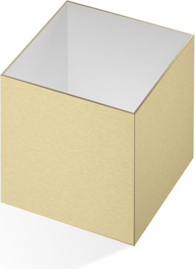 Ванний контейнер Century 13 x 13 см, матовий золотий