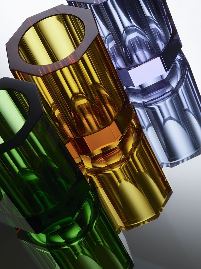 Portacepillos Kristall, azul oscuro