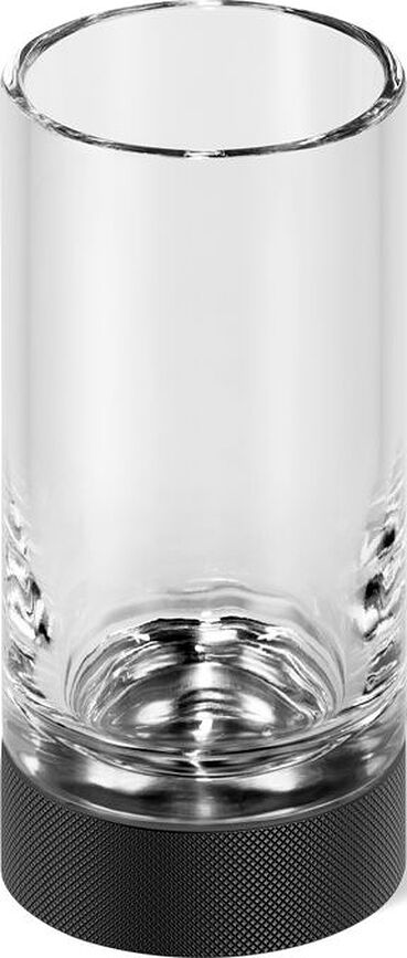 Vaso Portacepillos Club, negro mate