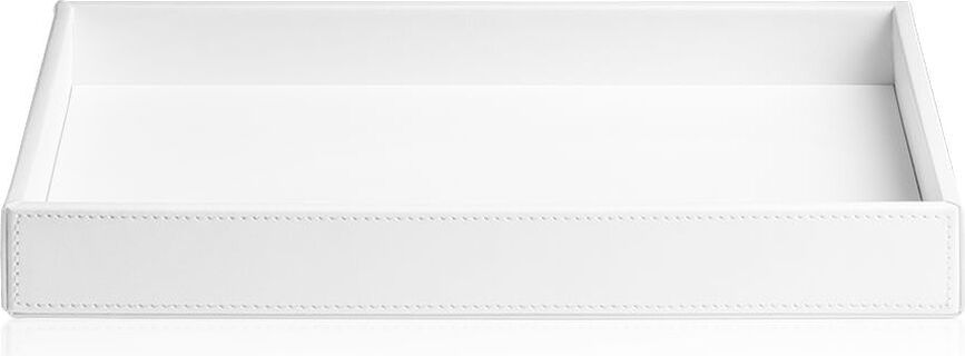 Vassoio da bagno Brownie 16 x 28 cm bianco
