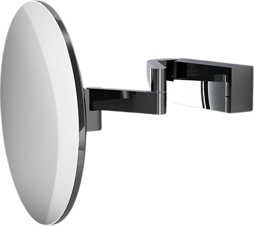 Vision R Unlit Kosmetikspiegel Mit 5x Vergrößerung Chrom Für Wandmontage