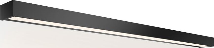 Wandlamp Box LED 2700K 120 cm matzwart