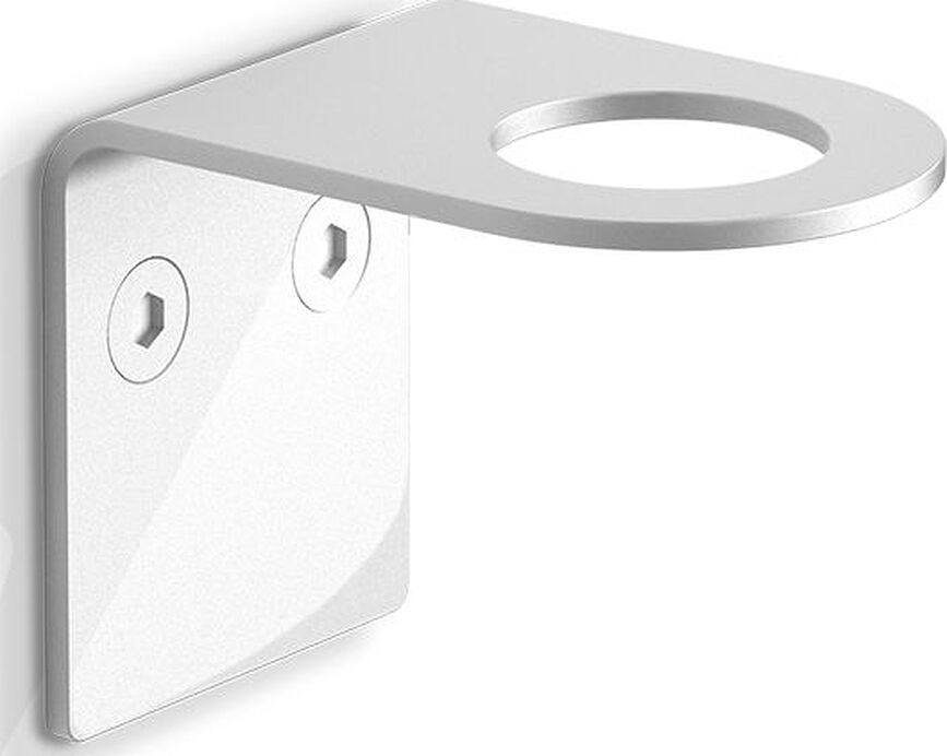 Zeepdispenser houder Basic wit mat