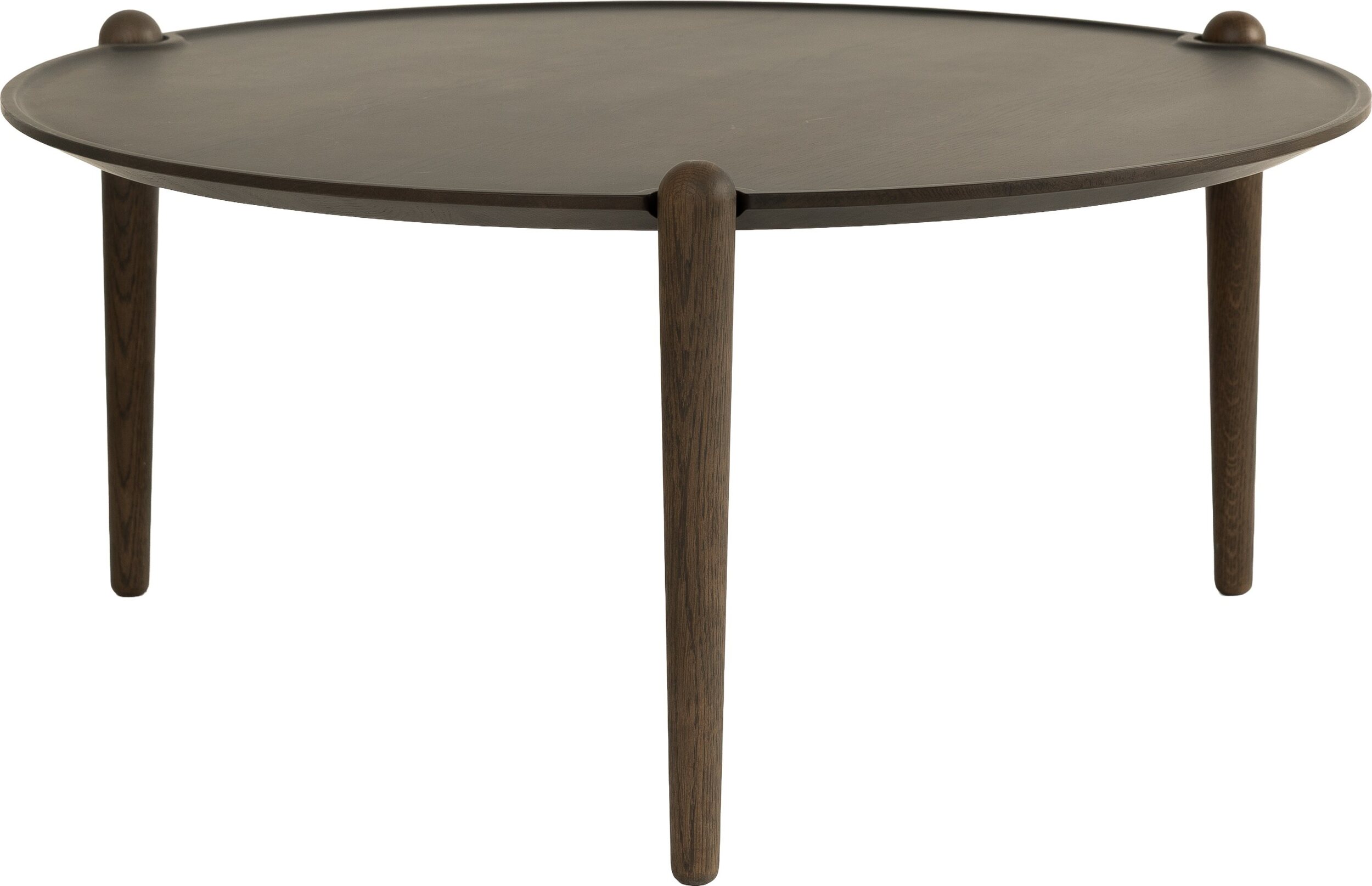 Aria Couchtisch hoch 90 cm, dunkle Eiche