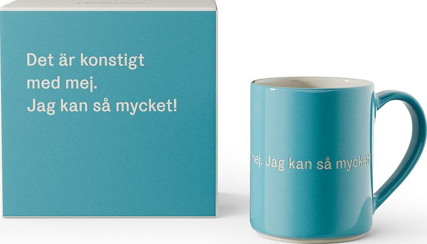 Astrid Skodelica, lazurowa