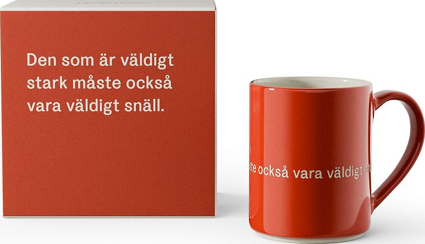 Astrid Skodelica, temno oranžna