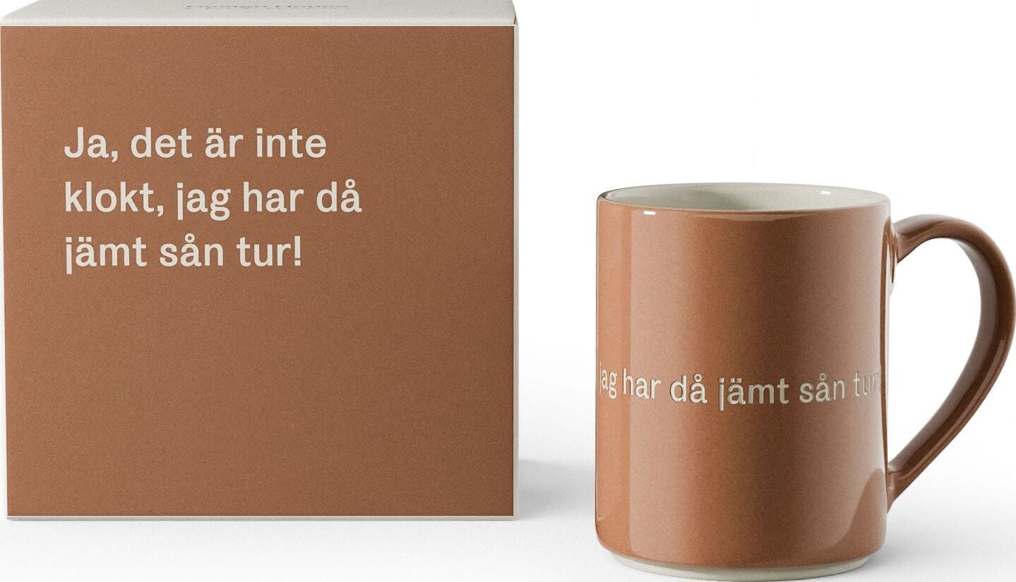Astrid Tasse, karamellfarben
