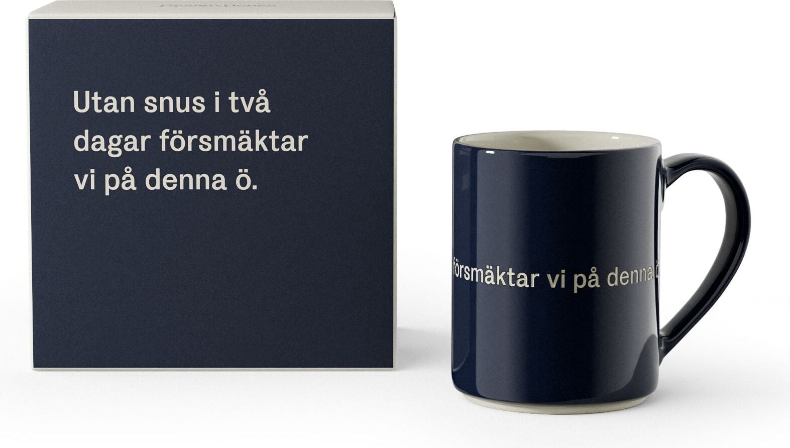 Astrid Tasse, marineblau