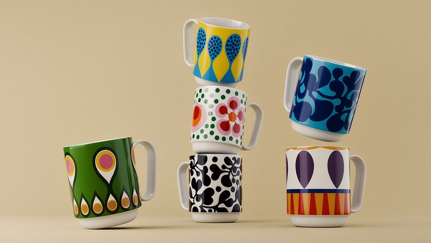 Birds 1967 No.5 Κούπα, 350 ml