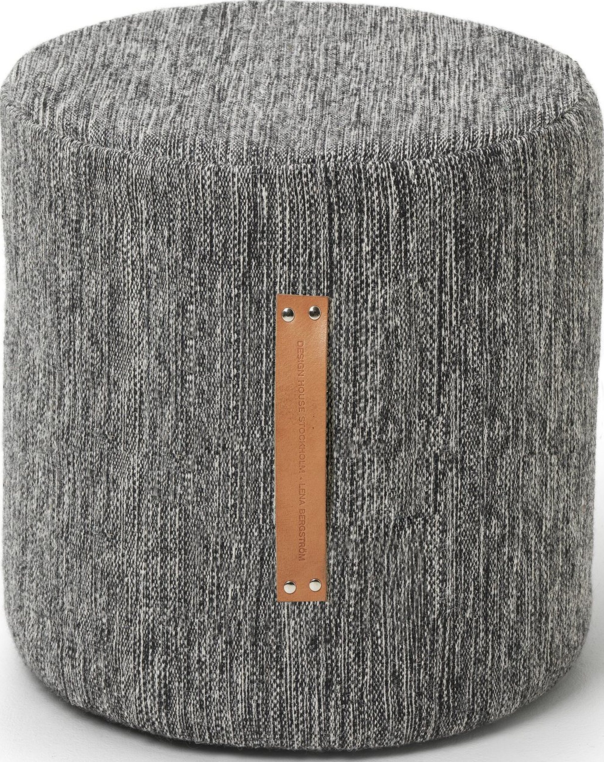 Bjork Pouf, dunkelgrau