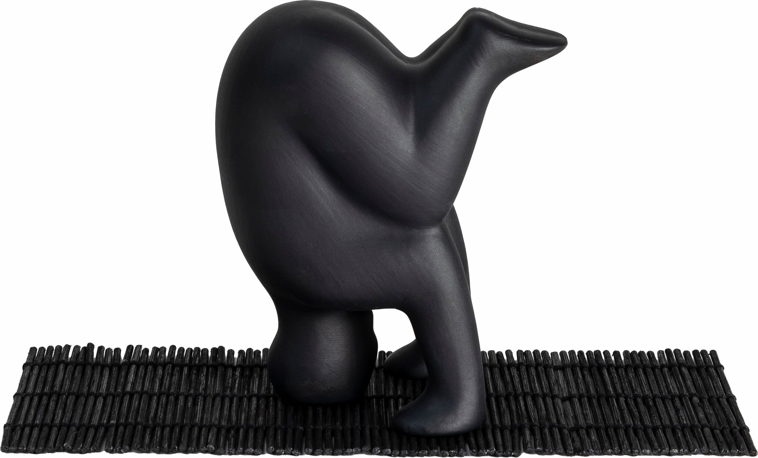 Dekofigur Yoga No.4, schwarz