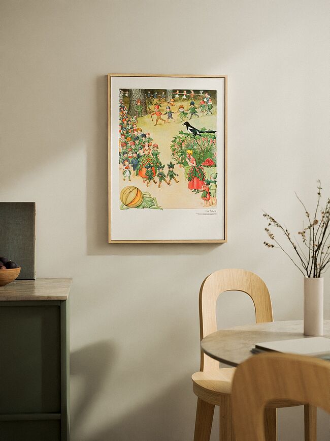 Elsa Beskow Αφίσα August, 50 x 70 cm