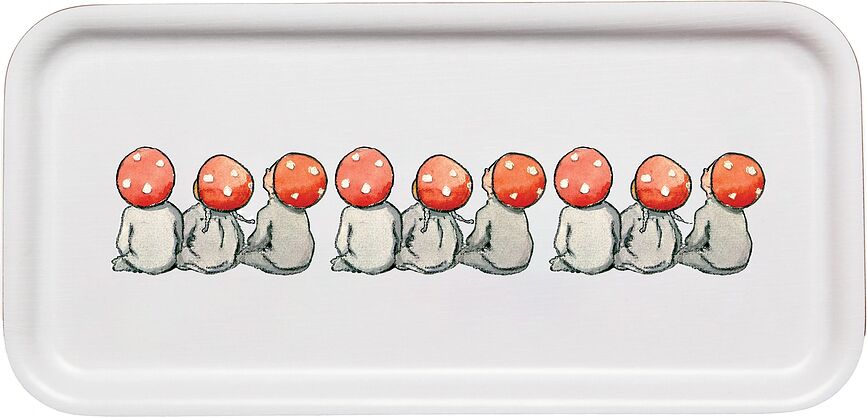 Elsa Beskow Children of the Forest Pladenj za serviranje, 13 x 28 cm