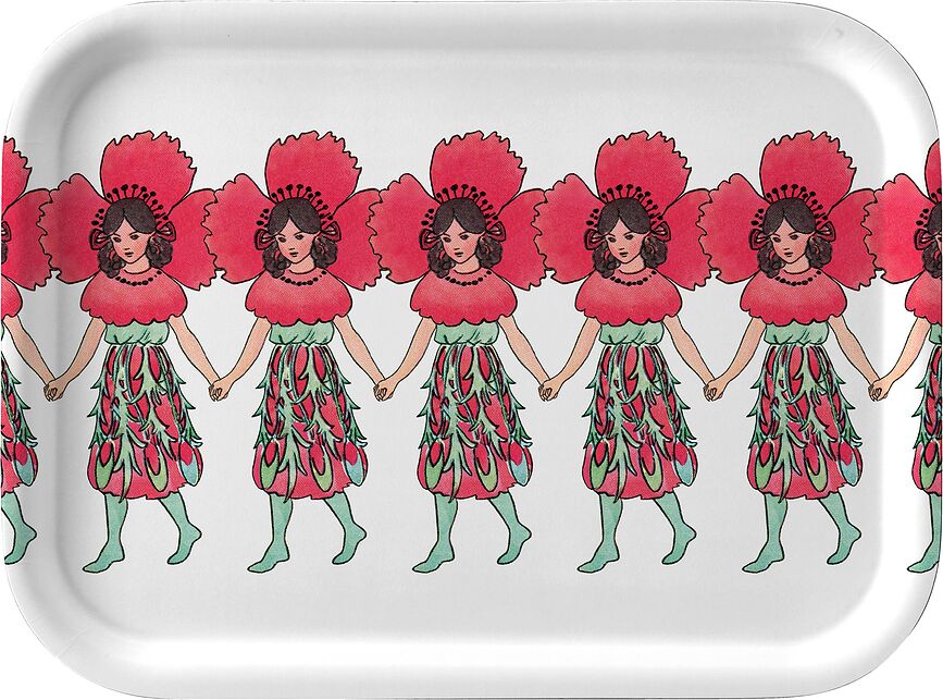 Elsa Beskow Poppy Pladenj za serviranje, 20 x 27 cm