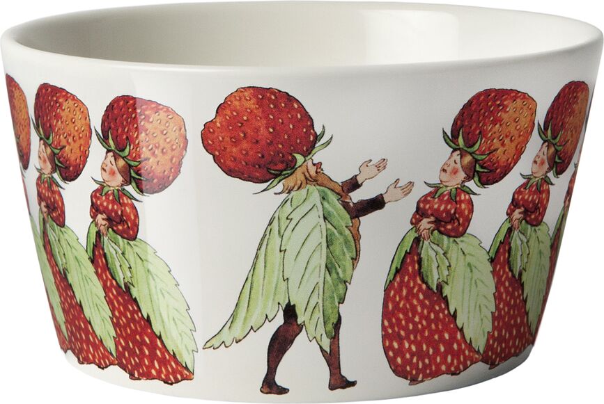 Elsa Beskow The Strawberry Family tál, 500 ml