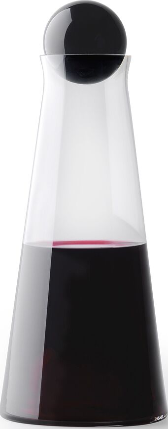 Fia Carafe à eau 1 L, noire