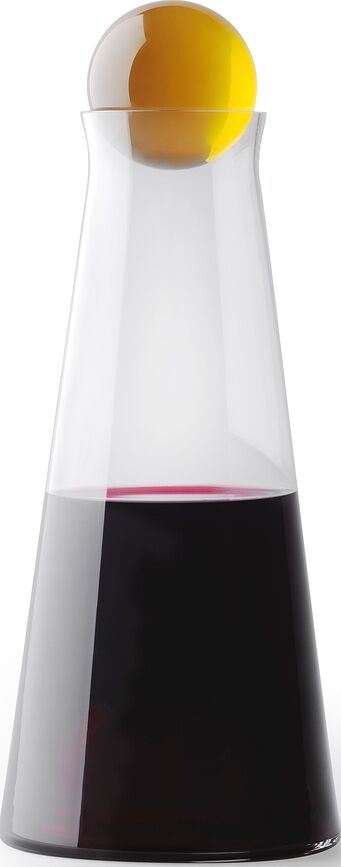 Fia Karafa za vodo, 1 l, jantarna