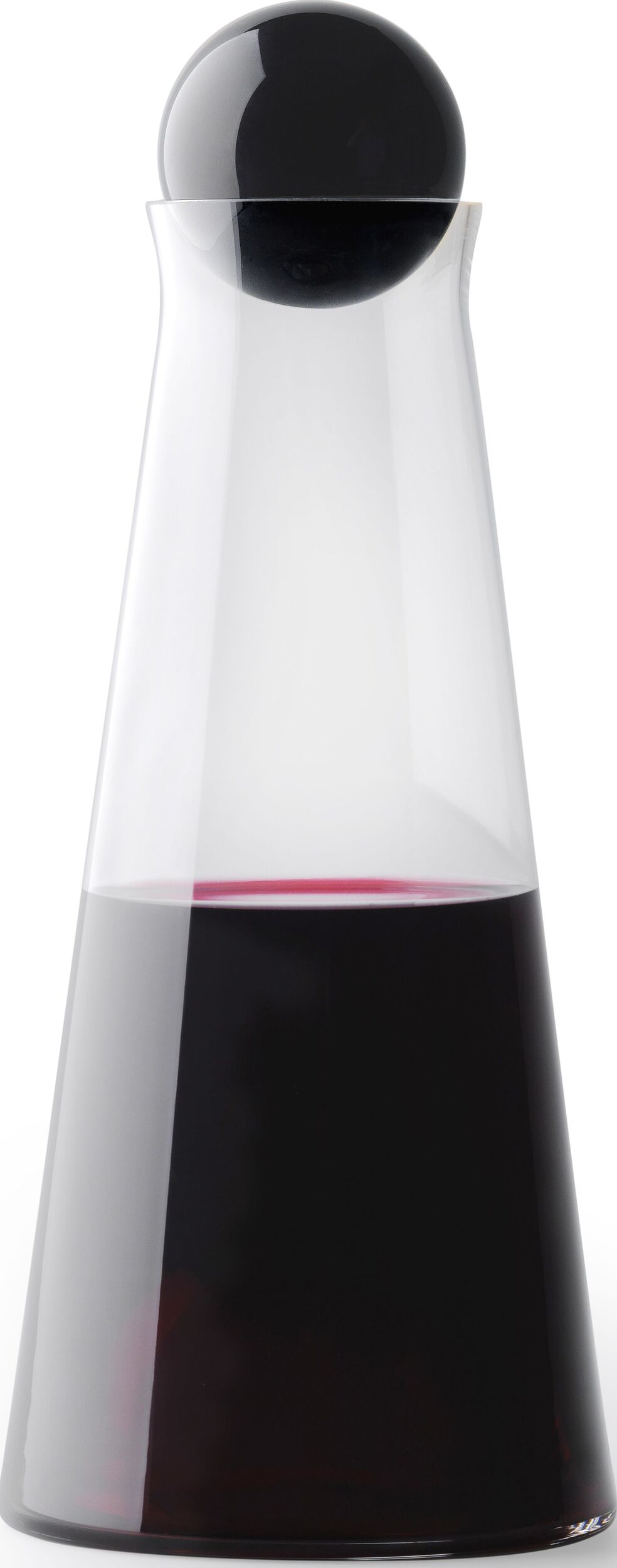 Fia Wasserkaraffe 1 l, schwarz