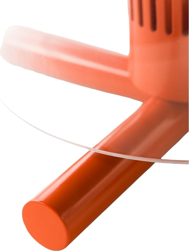 Fireplace Lampa stolna crvena