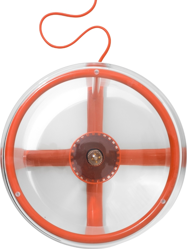 Fireplace Lampe de table, rouge