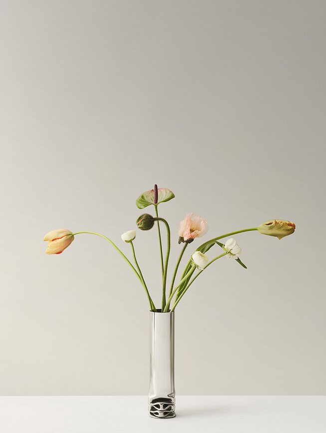 Hydraulic Βάζο, 25 cm, ανοξείδωτο ατσάλι