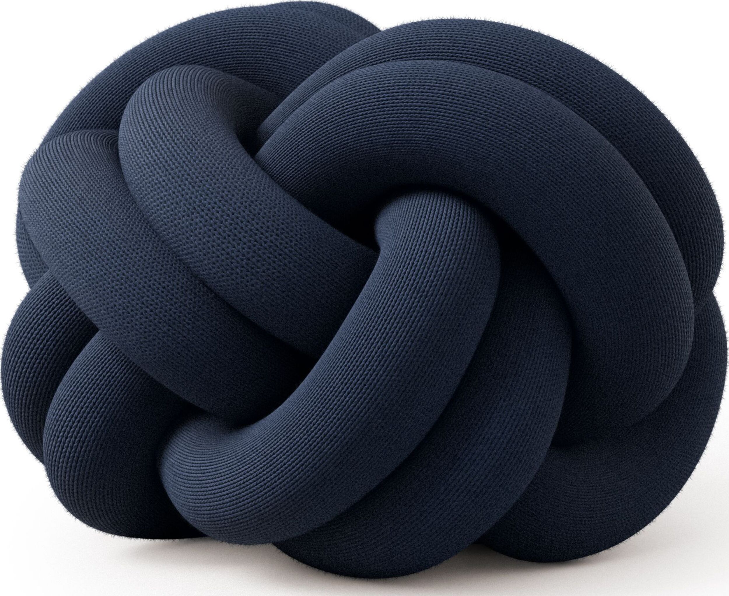 Knot Dekokissen, marineblau