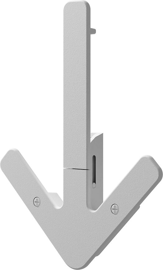 Perchero de pared Arrow, negro