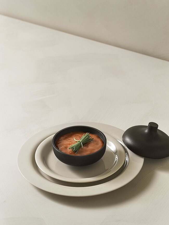 Plato Llano Sand, 28 cm