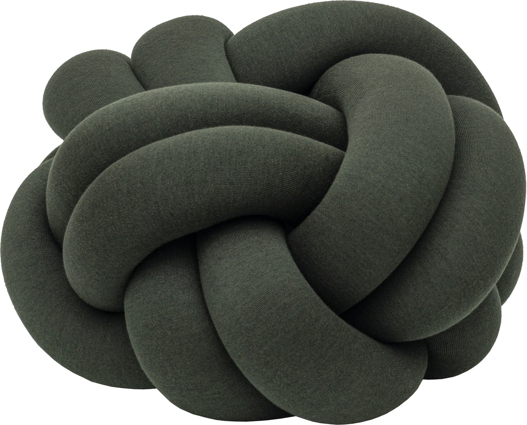 Puf Knot XL, dunkelgrün