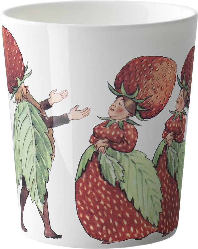 Puodelis Elsa Beskow The Strawberry Family, 280 ml