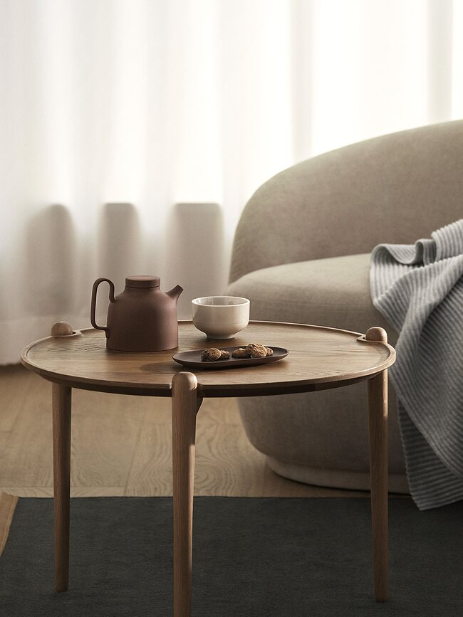 Sand Tanjur za grickalice ovalni hrđavi