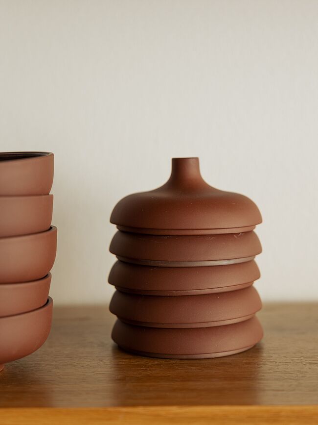 Sand Zdjela s poklopcem M hrđava