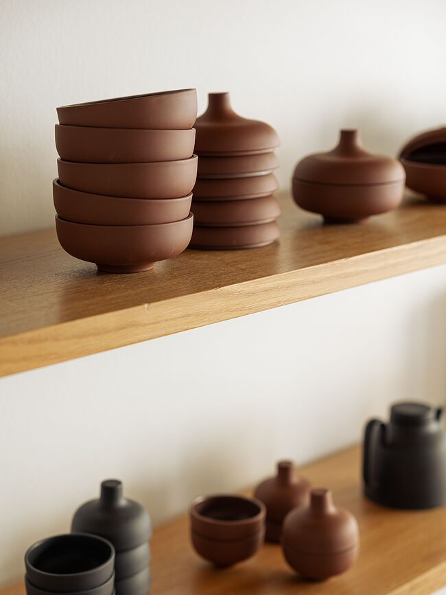 Sand Zdjelica s poklopcem S hrđasta