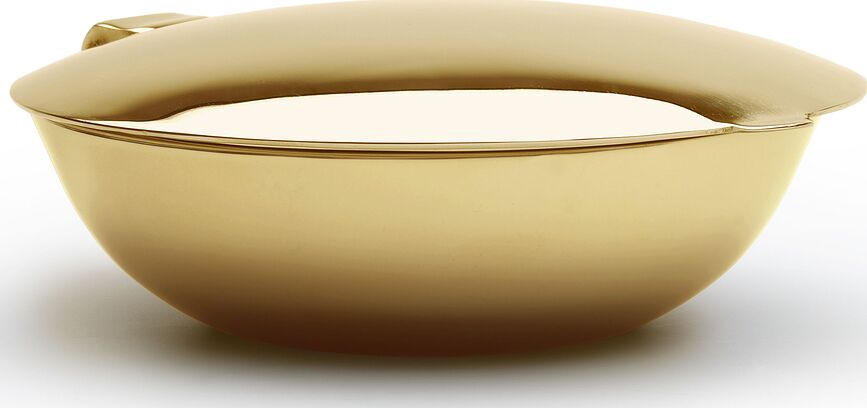 Shell Svečnik za čajne svečke, medenina