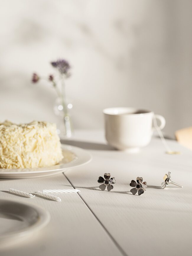 Base para Vela de Tarta Me to You, plateada