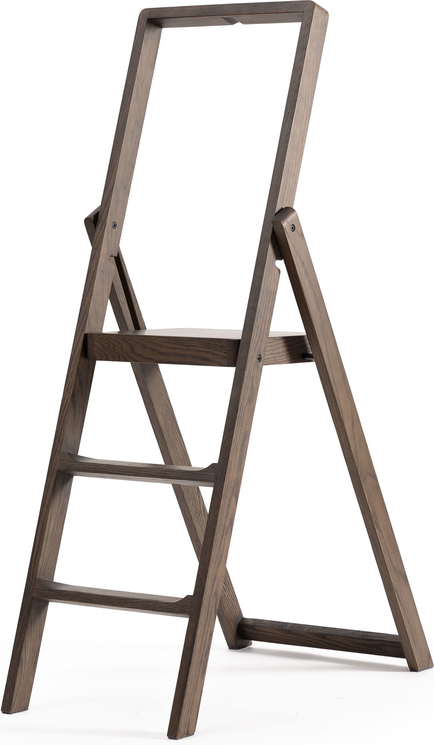 Step Leiter, dunkle Eiche