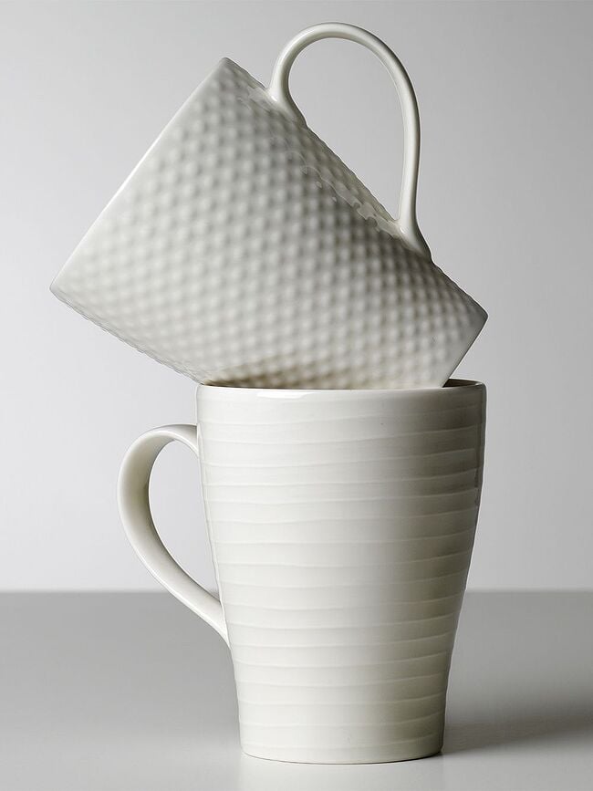 Taza Blond, 300 ml, con lunares