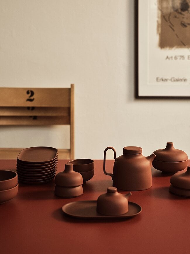 Tetera Sand, color óxido