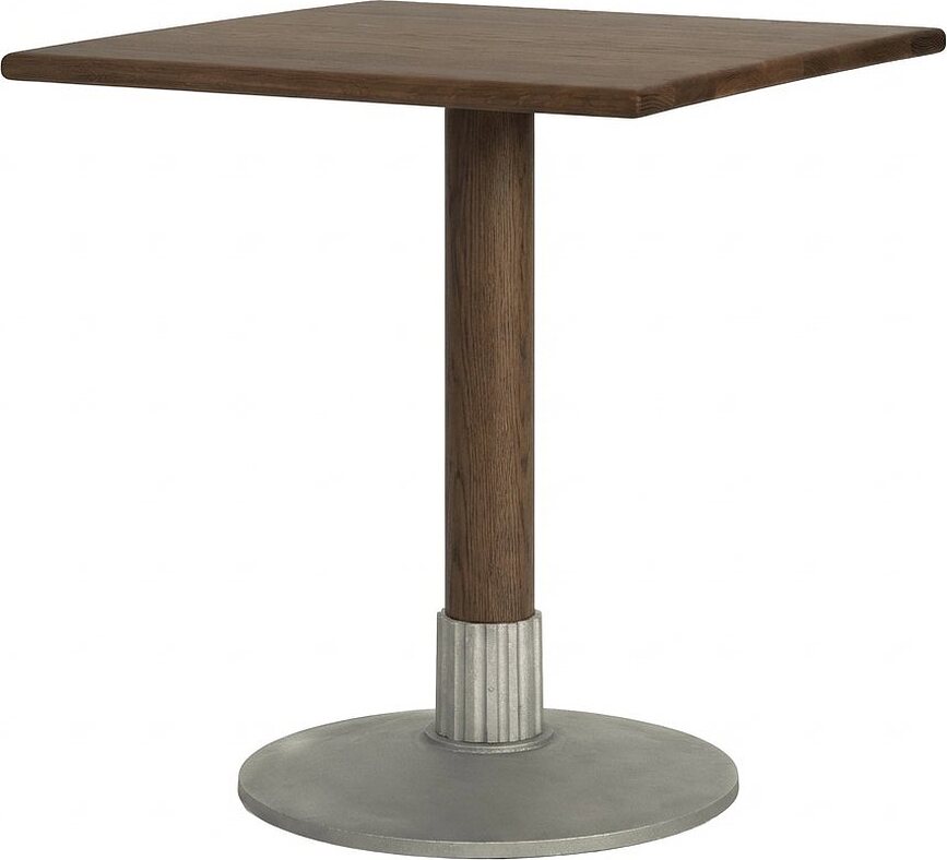 Tock Tisch 70 x 70 cm, dunkle Eiche
