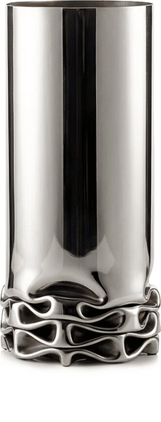 Vase Hydraulic 32 cm, en acier inoxydable
