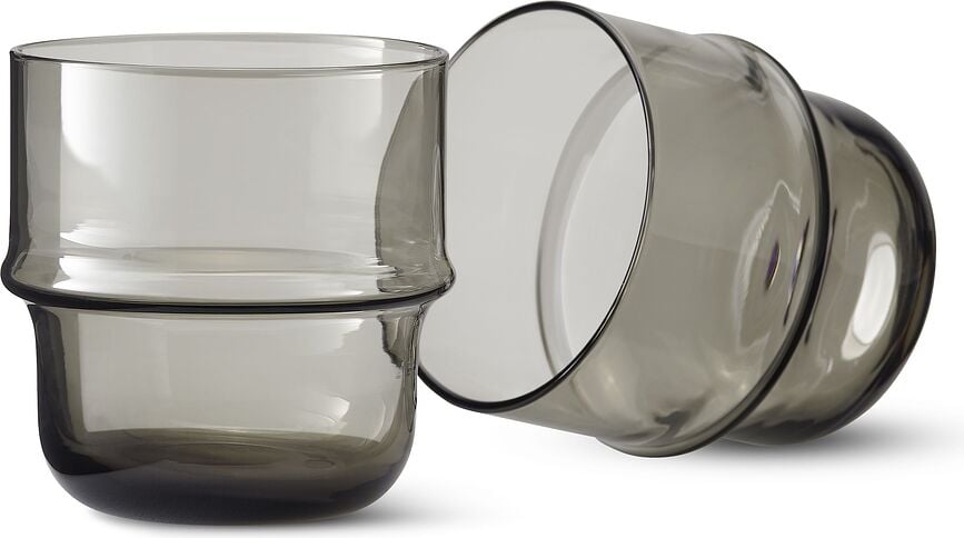 Vasos ahumados Unda, 2 unidades