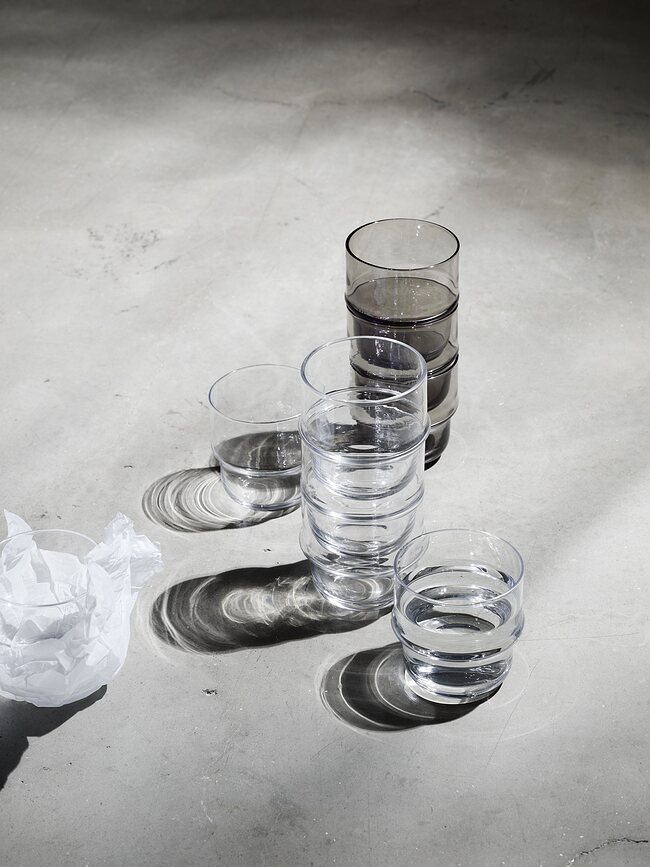 Vasos ahumados Unda, 2 unidades