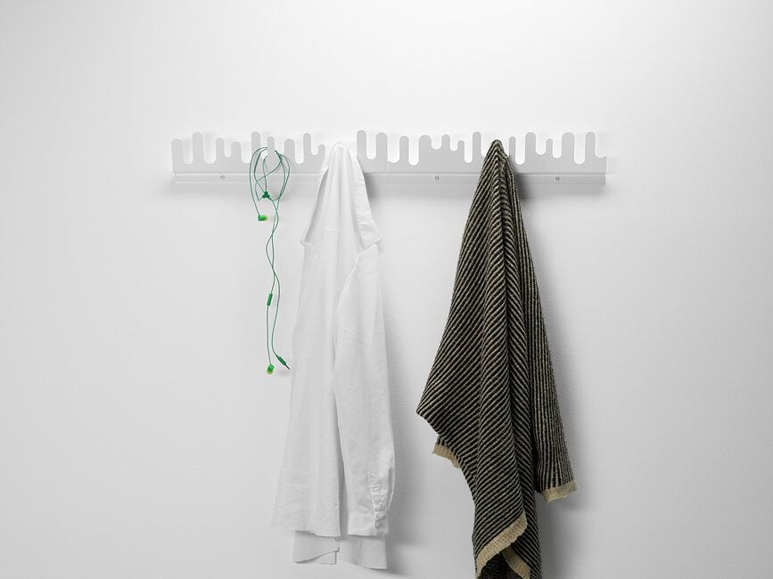 Wave Vješalica zidna crna