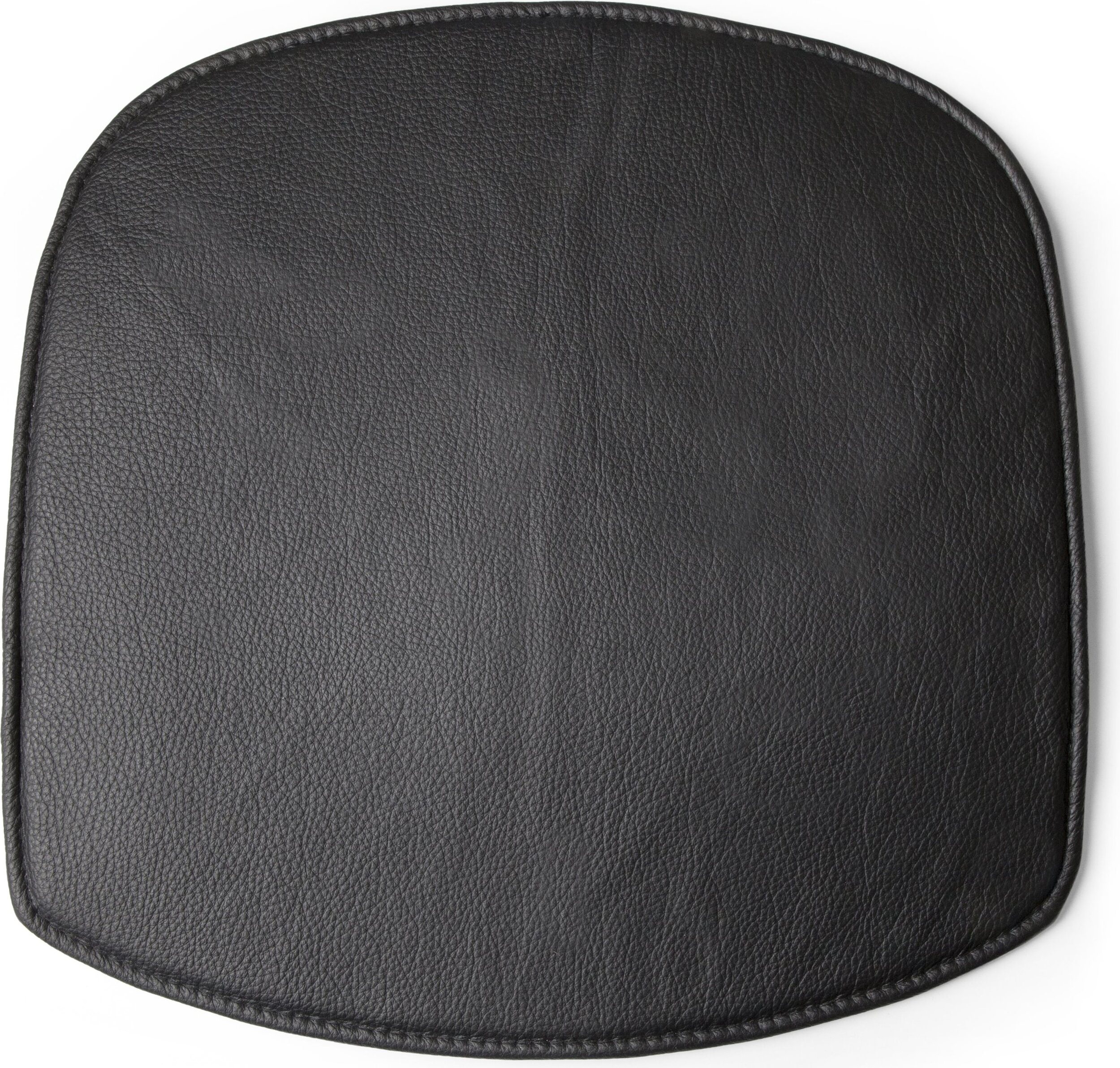 Wick Stuhlkissen, schwarz, Leder