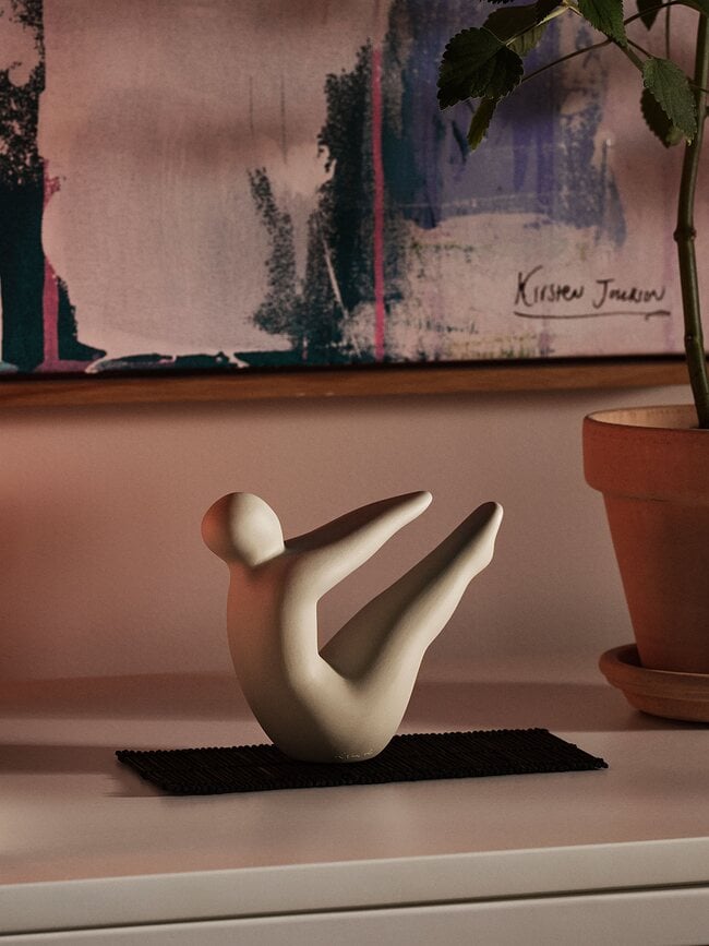 Yoga No.2 Figurica svijetlosiva